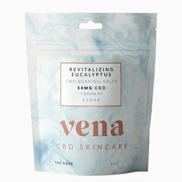 NWT Vena Revitalizing Eucalyptus Soaking Salts 300 mg/4 oz - Picture 1 of 6